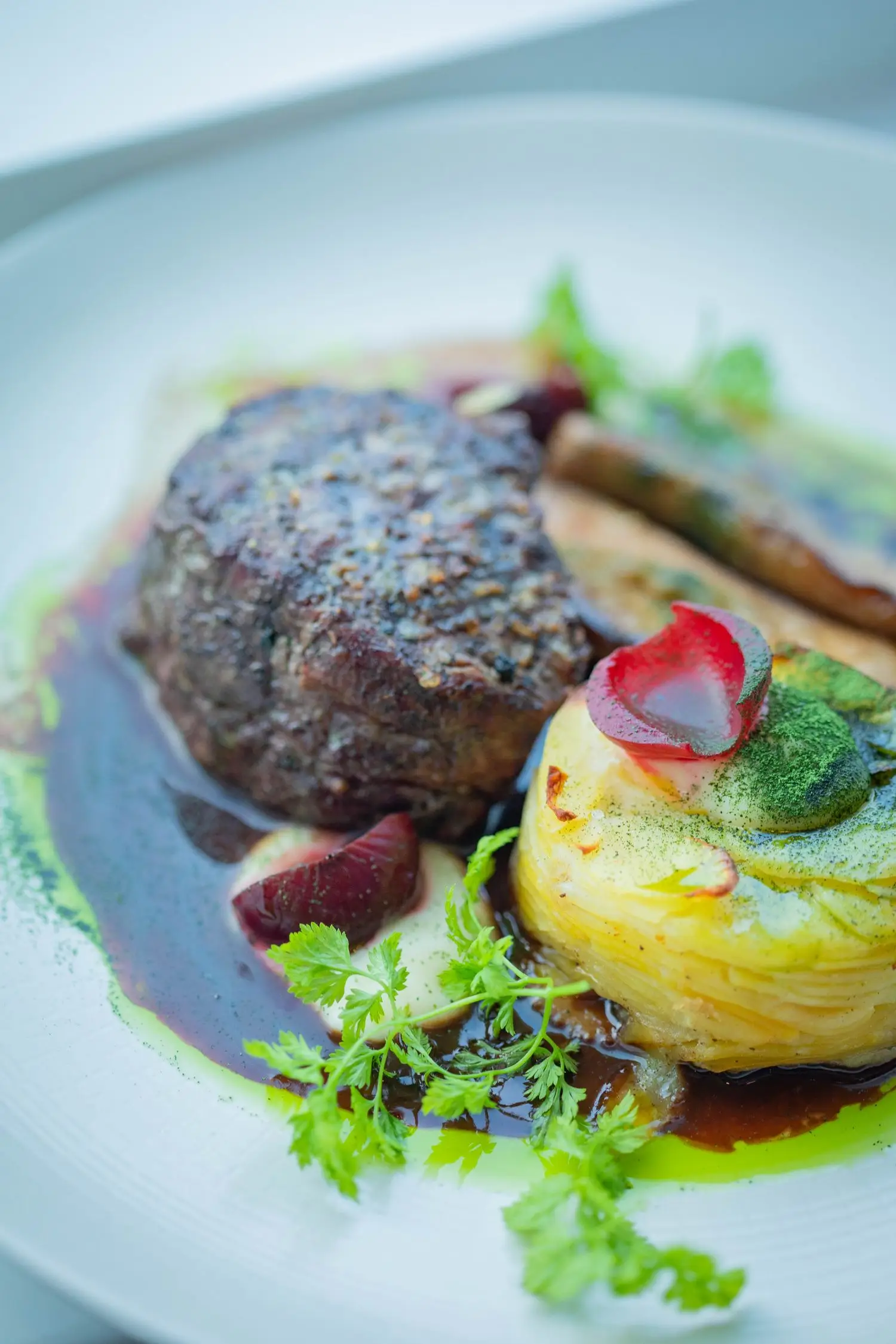 Gourmet beef steak
